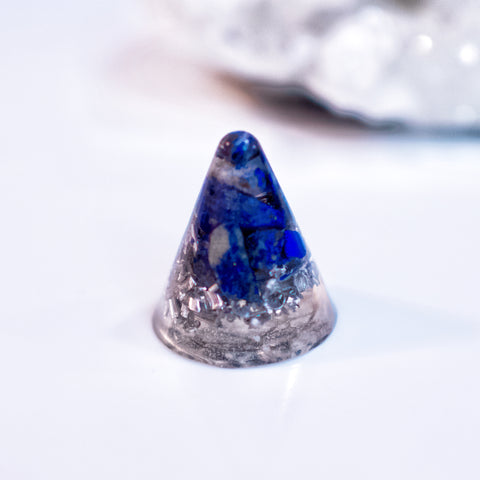 Mini Orgonite | Lapis Lazuli | Throat Chakra