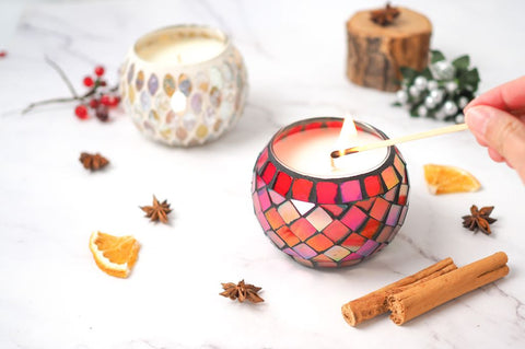 Christmas Candle Set