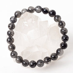 Black Rutile Quartz Bracelet