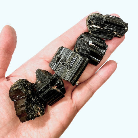 Black Tourmaline Raw (A Grade)