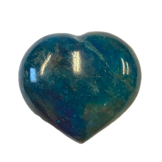 Blue Apatite Heart 2