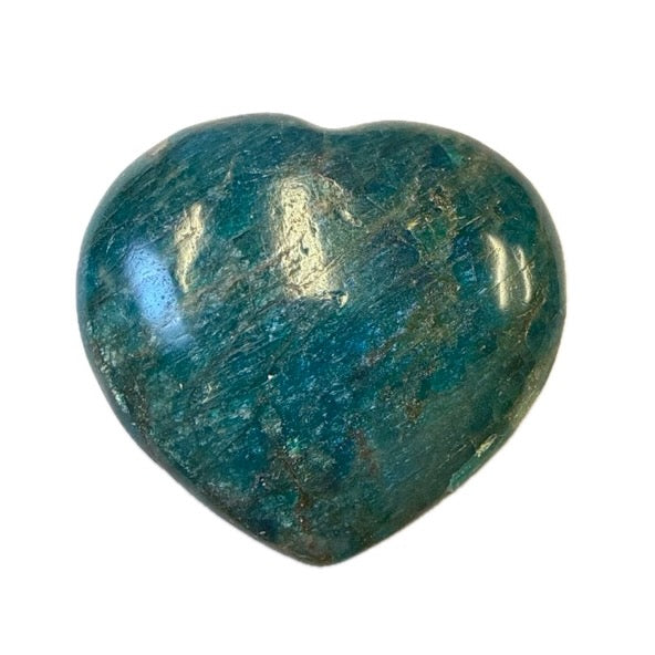 Blue Apatite Heart 1