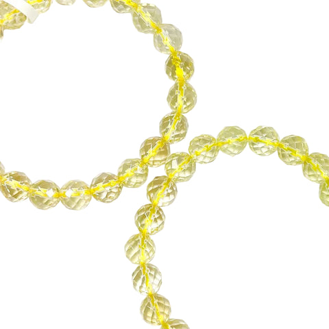 Citrine Faceted Cut Bracelet