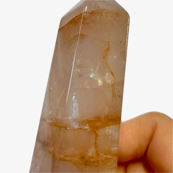 Fire Quartz Tower 11cm