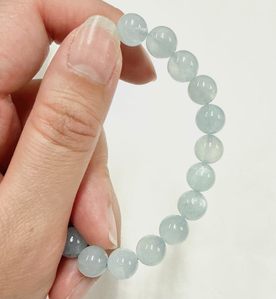 Aquamarine Bracelet 9mm