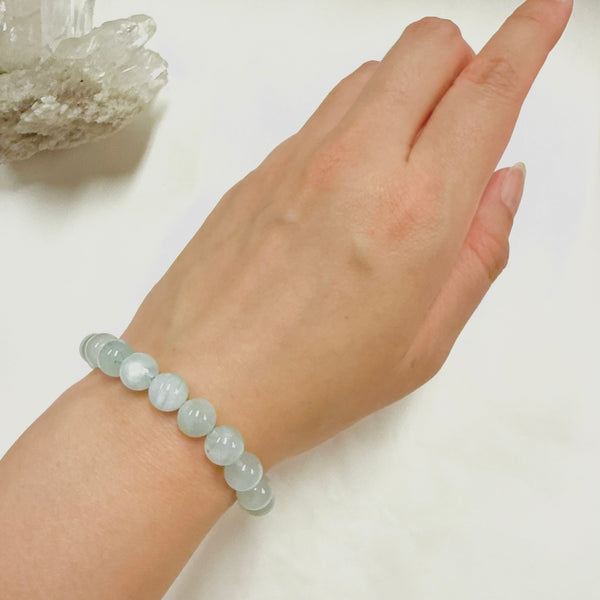 Aquamarine Bracelet 9mm