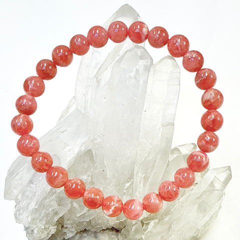 Rhodochrosite Bracelet 7mm