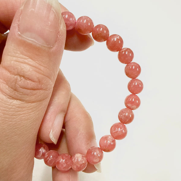 Rhodochrosite Bracelet 7mm