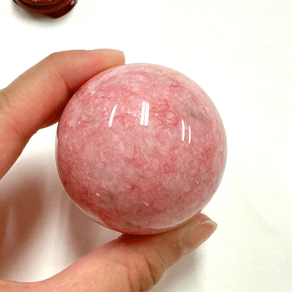 Rhodonite Sphere