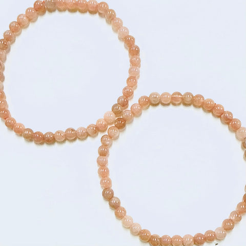 Sunstone 4mm Bracelet