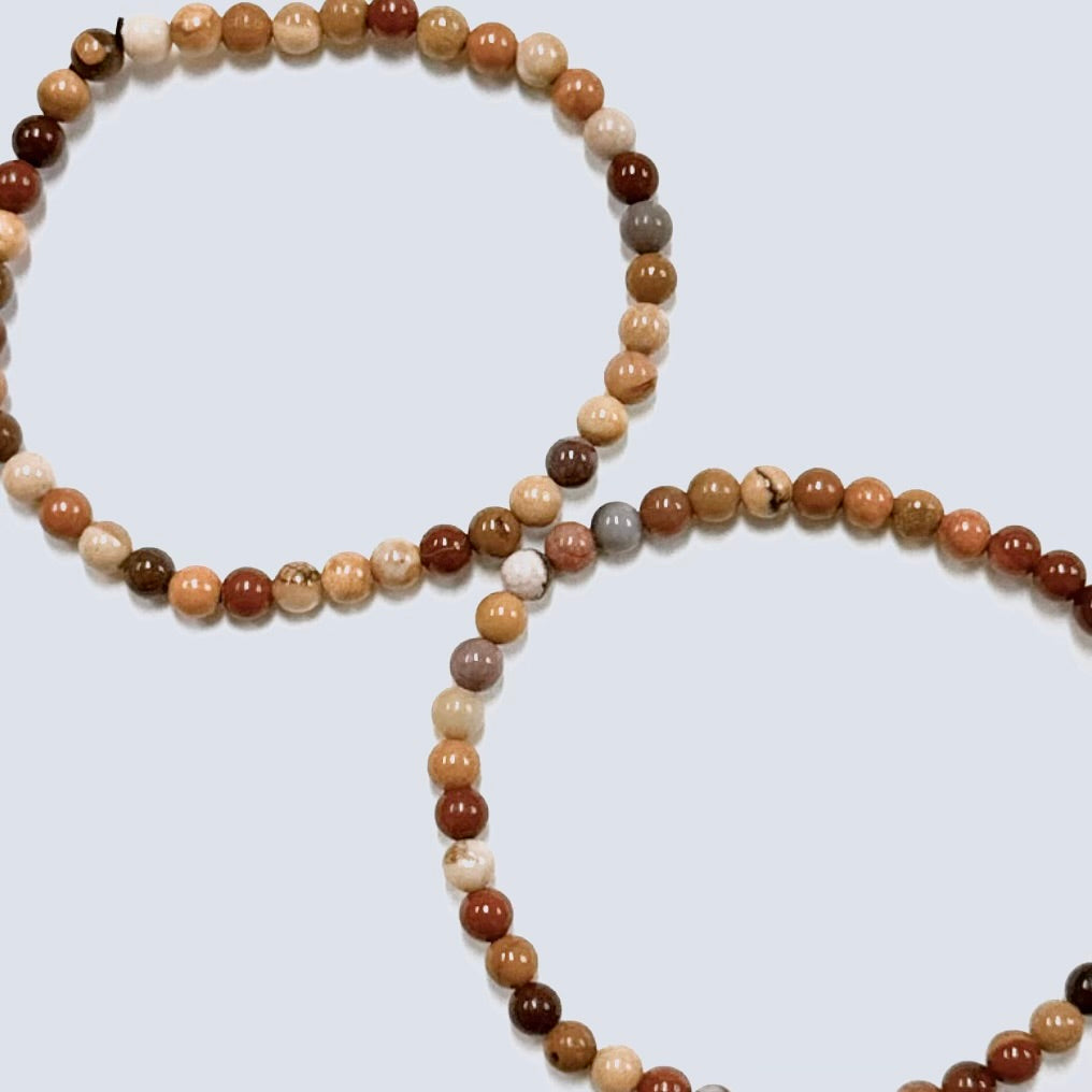 Mookaite Jasper Bracelet 4mm