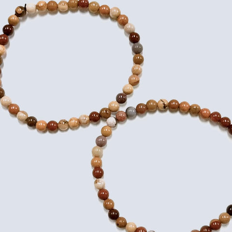 Mookaite Jasper Bracelet 4mm