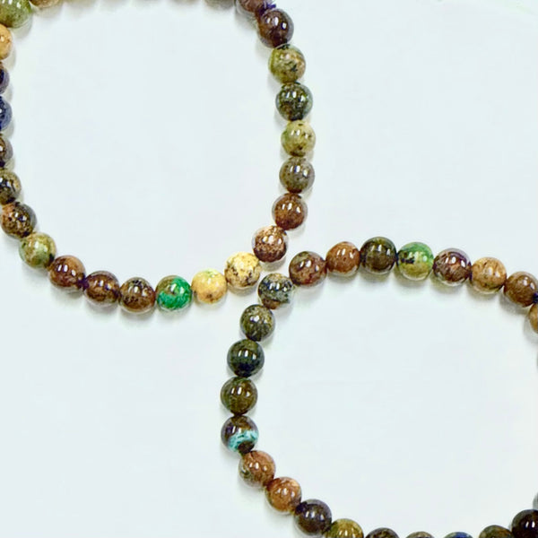 Chrysocolla Bracelet 6mm