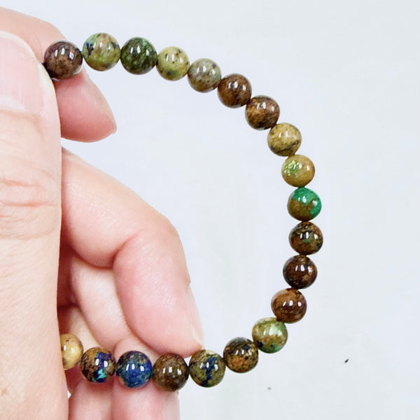 Chrysocolla Bracelet 6mm