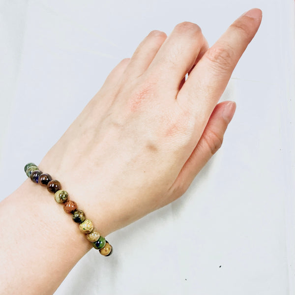 Chrysocolla Bracelet 6mm