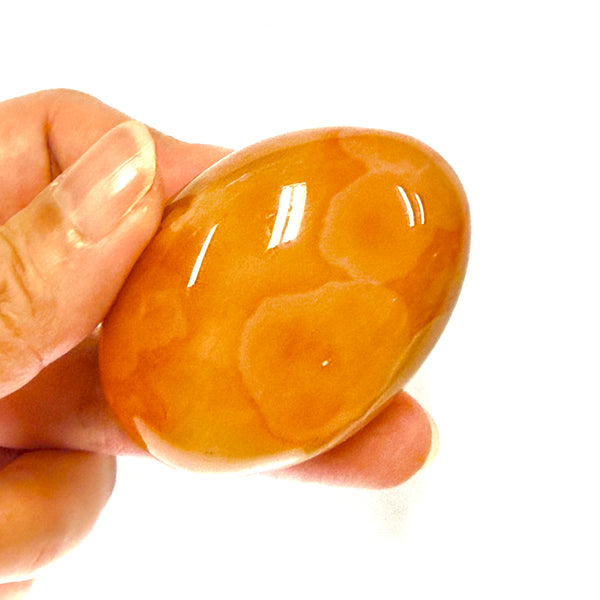Carnelian Palm Stone
