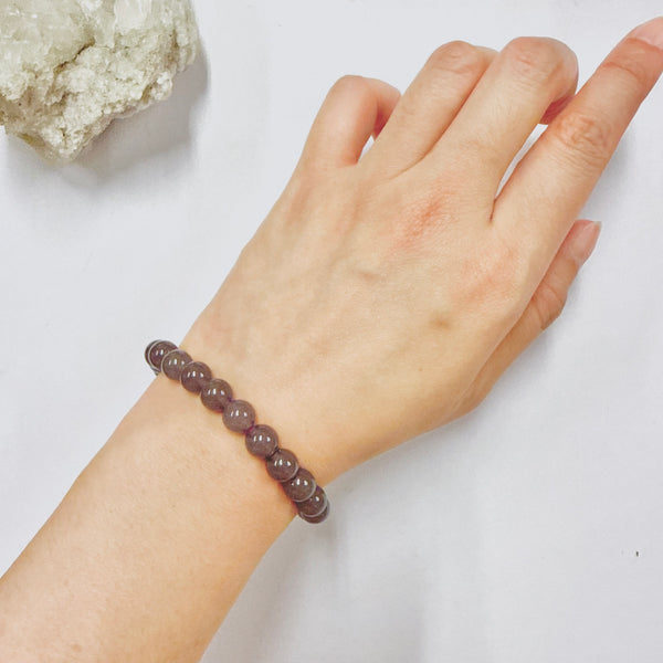 Purple Chalcedony Bracelet