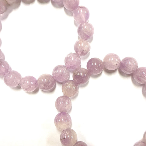 Lavender Amethyst Bracelet 12mm