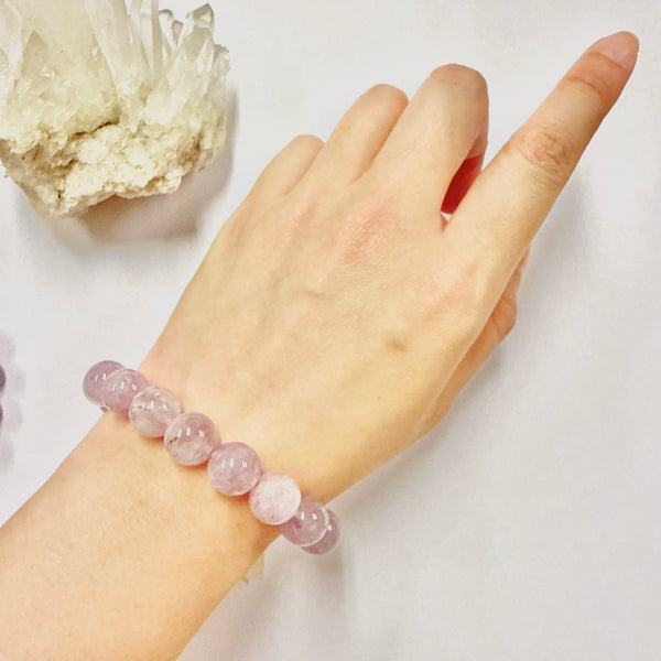 Lavender Amethyst Bracelet 12mm