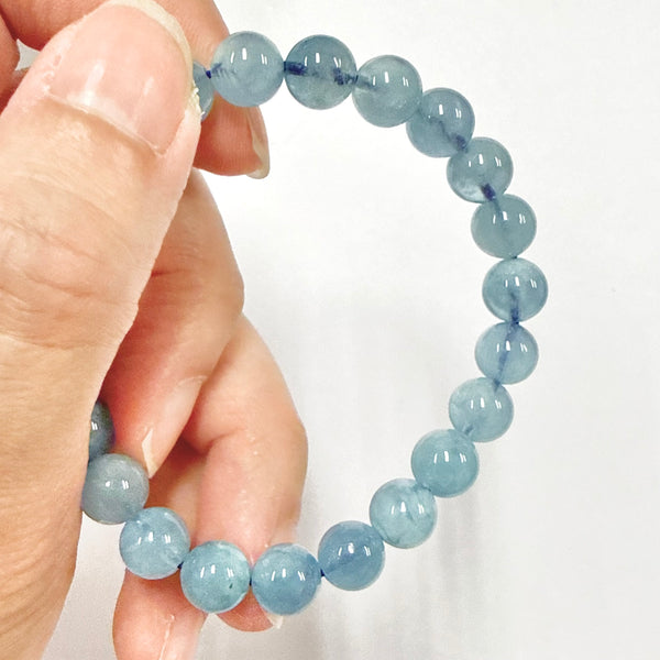 Aquamarine Bracelet 8mm 98