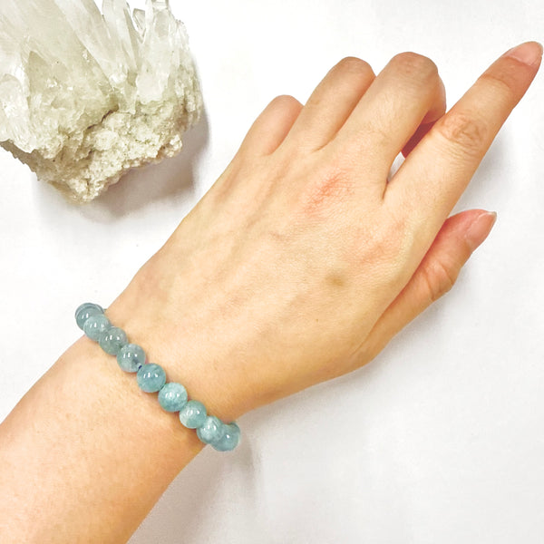 Aquamarine Bracelet 8mm 98