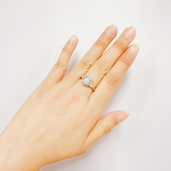 Moonstone Ring