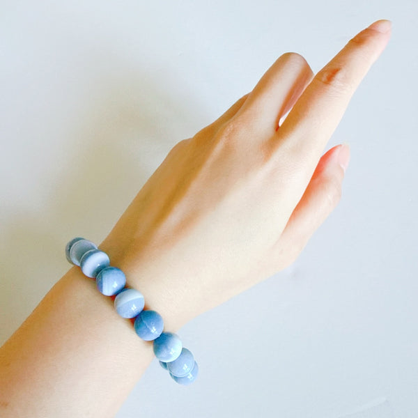 Blue Opal Bracelet 11mm (Rare)