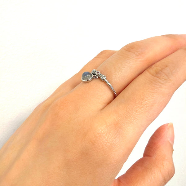 Labradorite Ring 925 Sterling Silver
