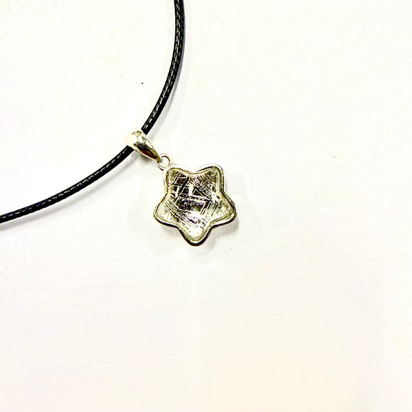 Meteorite Pendant - Star (Silver)