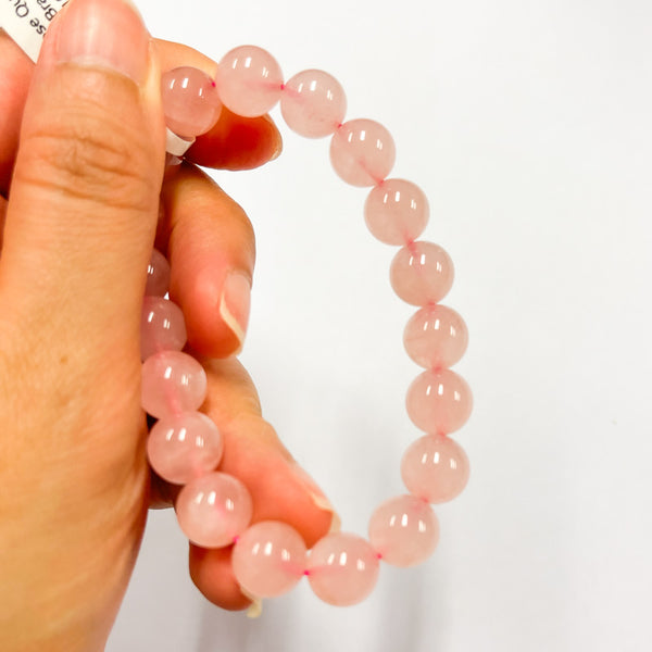 Rose Quartz Bracelet 10mm