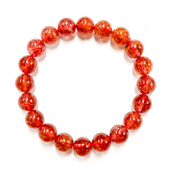 Strawberry Quartz Bracelet 10mm