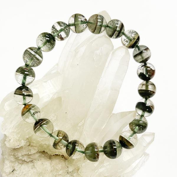 Green Phantom Quartz Bracelet