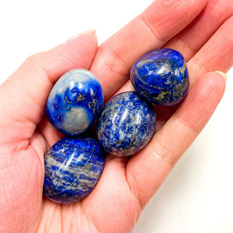 Lapis Lazuli Tumbled Stone (Grade A)