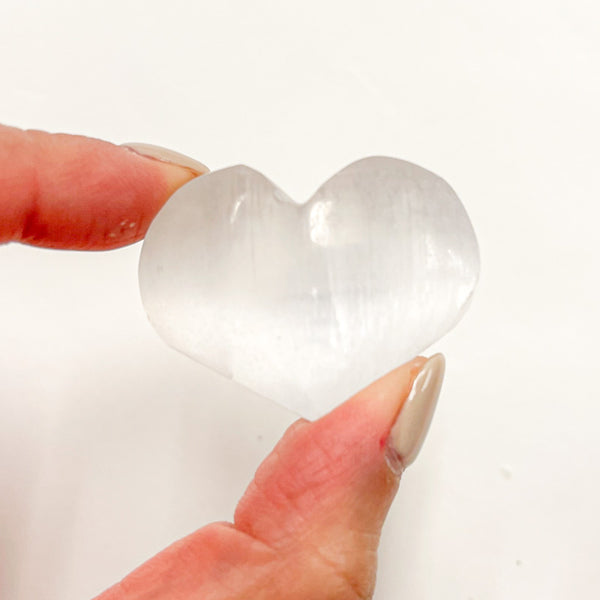 Selenite Heart (Small)