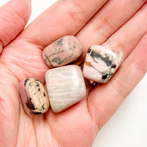 Rhodonite Tumbled Stone