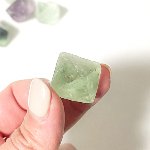 Fluorite Octahedron