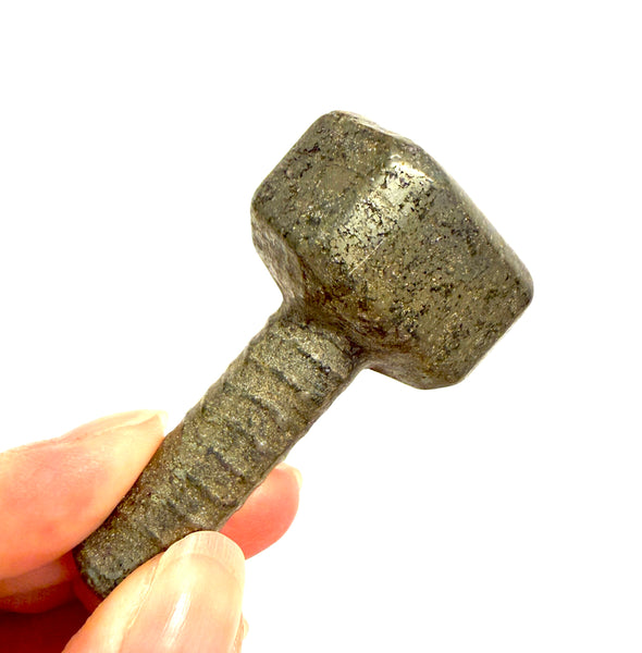 Pyrite Thor Hammer