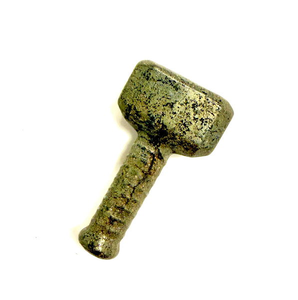 Pyrite Thor Hammer
