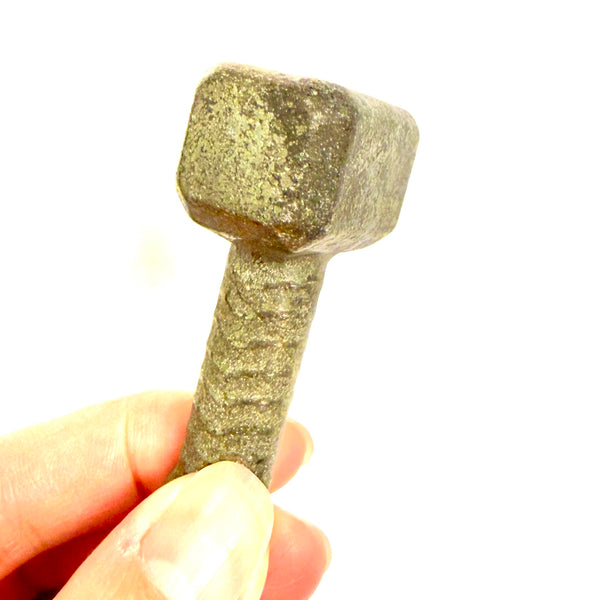 Pyrite Thor Hammer