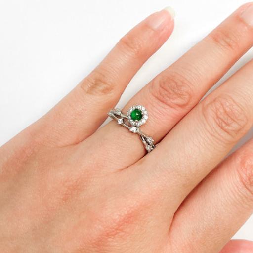 Jade Ring 925 Sterling Silver 69