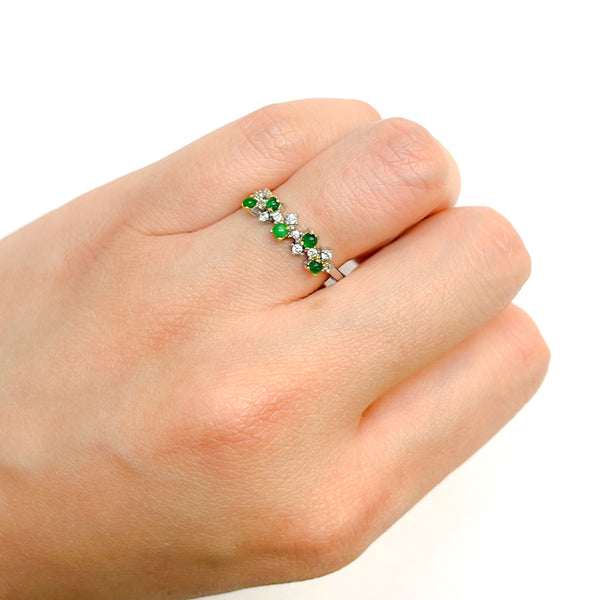 Jade Ring 925 Sterling Silver 98