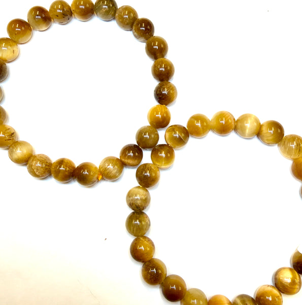 Gold Tigers Eye Bracelet