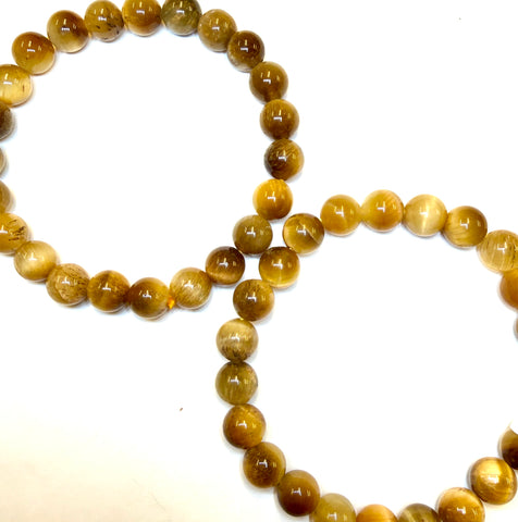 Gold Tigers Eye Bracelet