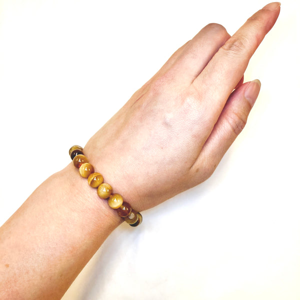 Gold Tigers Eye Bracelet
