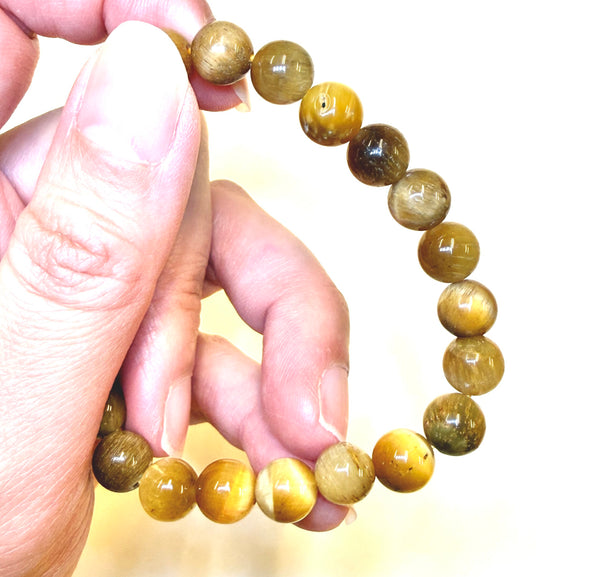 Gold Tigers Eye Bracelet