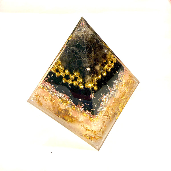 12cm Pyramid Orgonite - The Guardian of the Heart