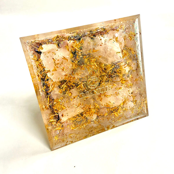 12cm Pyramid Orgonite - The Guardian of the Heart