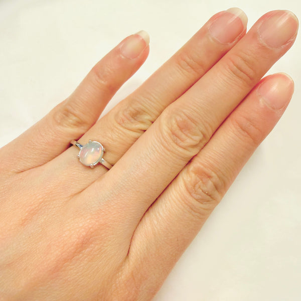 Opal Ring 925 Sterling Silver