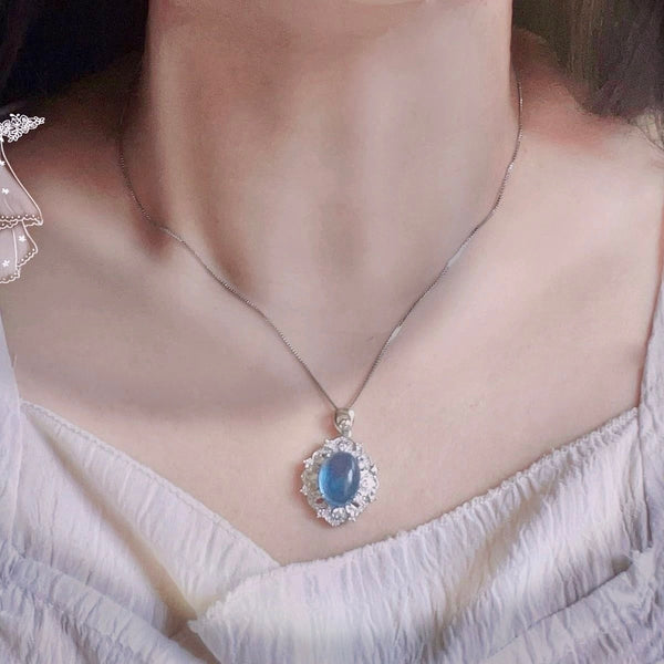 Aquamarine Necklace