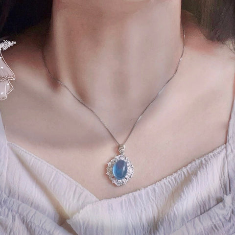 Aquamarine Necklace